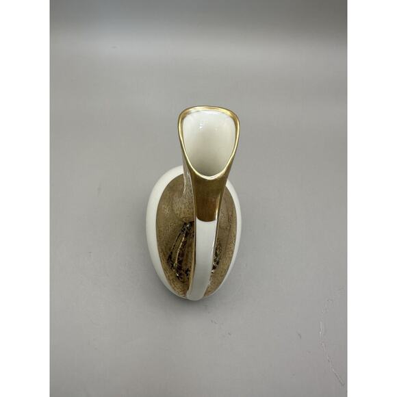 Vintage ALKA Bavaria Gold Frieze Porcelain 1950s Bud Vase/Pitcher - Picture 6 of 9